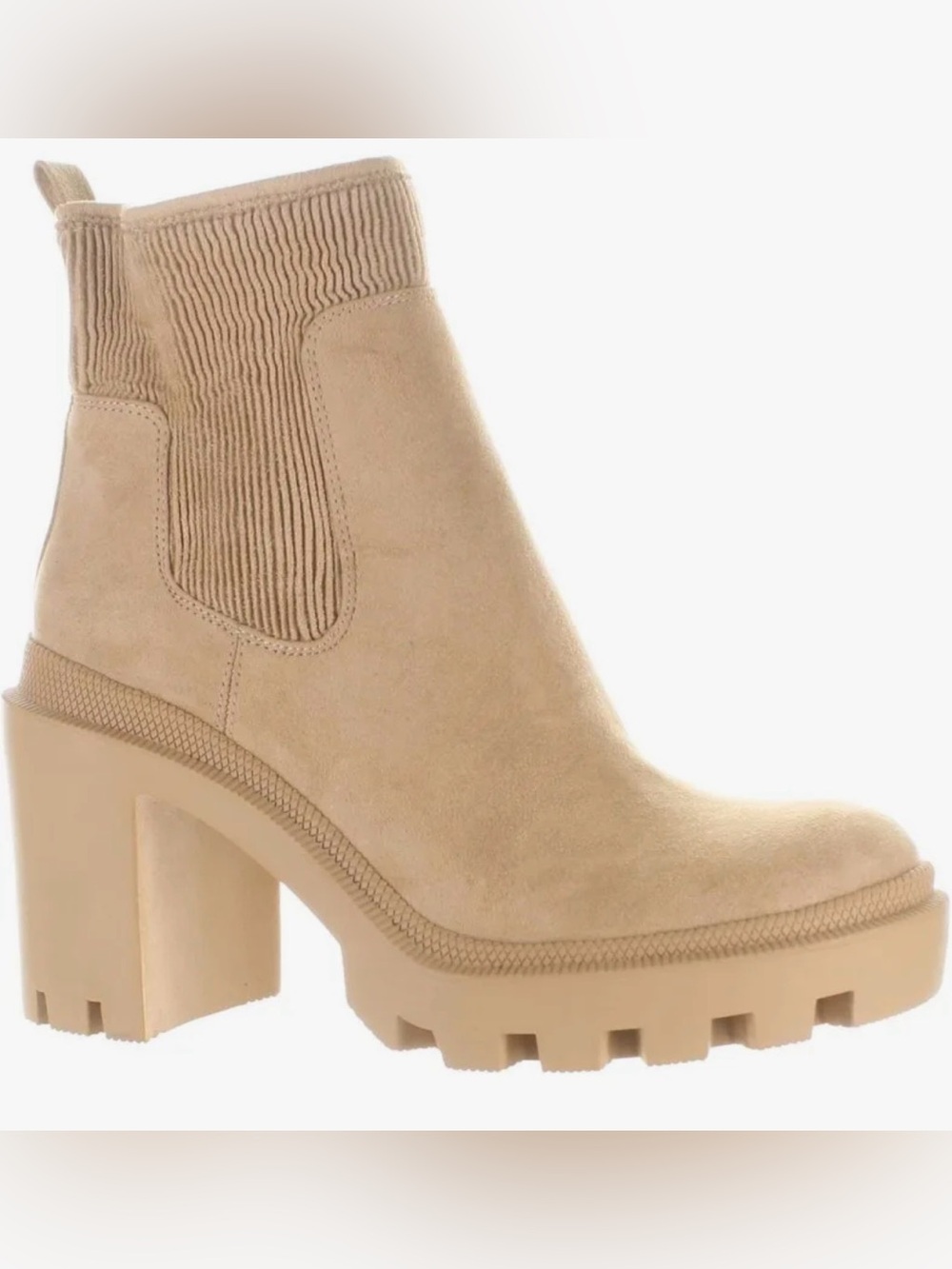 Jennifer Lopez Ankle Boots in Beige